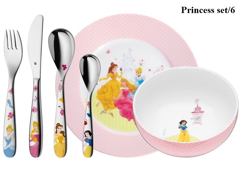 voorspelling Smerig overtuigen WMF Kinderservies en -bestek Princess Disney 6-delig - www.Total-Luxury.nl