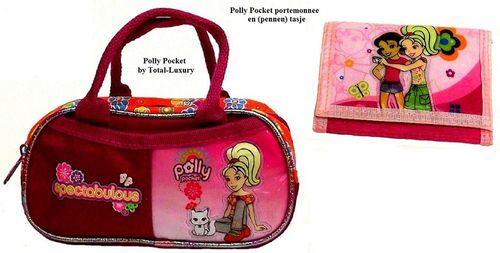 Polly Pocket 2-delige set tasje en portemonnee Spectabulous