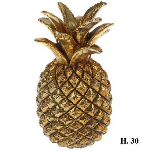 Ananas Gold Antique H.30