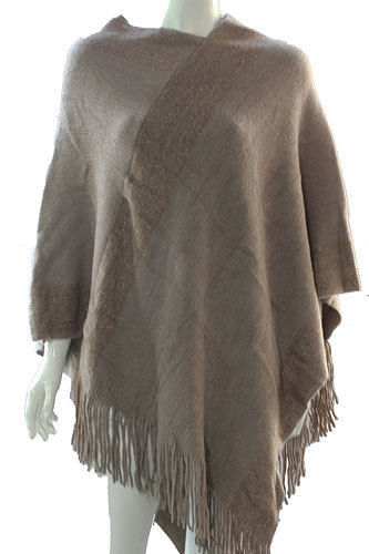 Poncho taupe